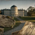 Château d escoire dordogne : façade néoclassique, parc, indice 1941