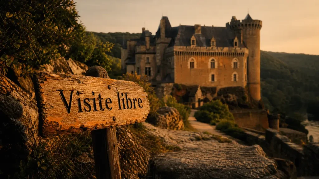 Château de Fénelon en Dordogne : forteresse médiévale, lauzes et visite libre à 18 km de Sarlat