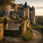 Château de mauriac dordogne, domaine privé avec jardins visitables