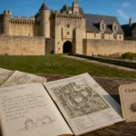 Château l'évêque dordogne : vue entrée médiévale