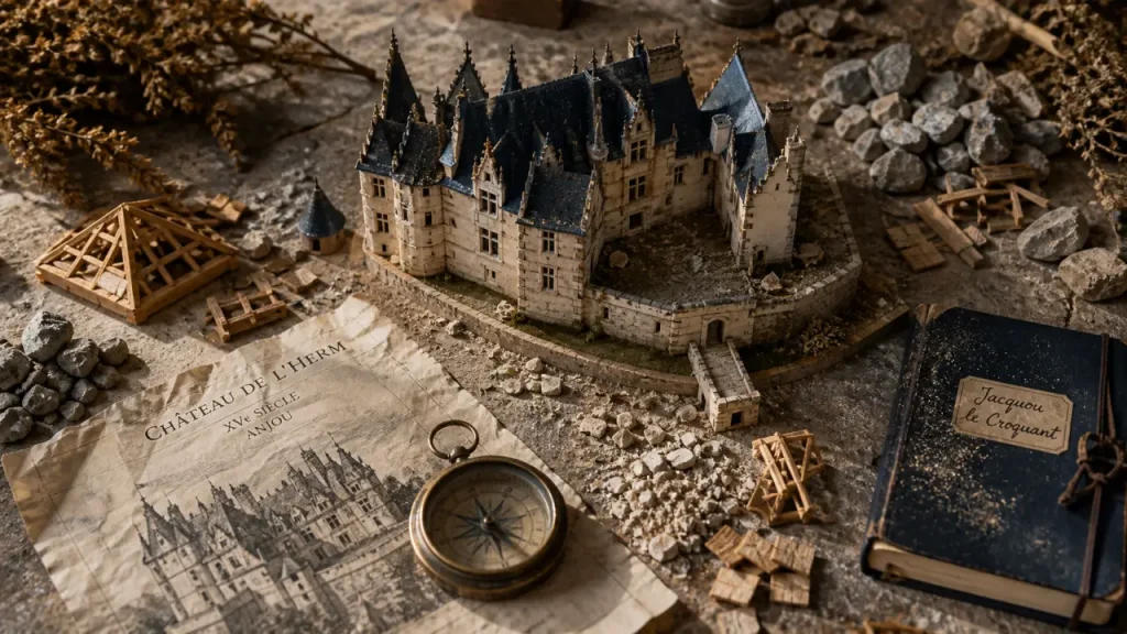 Château de l’Herm en Dordogne : un monument gothique flamboyant à visiter pendant sa restauration