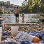 Baignade dordogne bergerac : zone surveillée sur la rivière à Bergerac