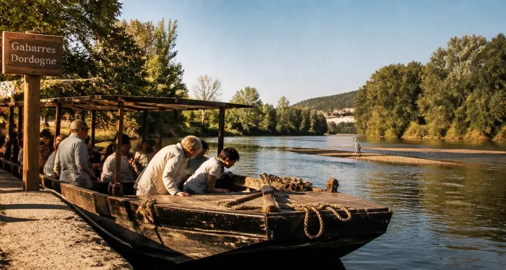 Gabarres sur la Dordogne : choisir son circuit au départ de Bergerac