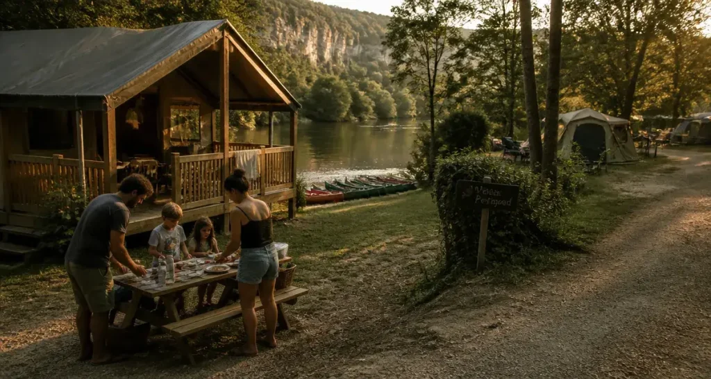 Camping à Tursac : 63 emplacements et 32 locations au cœur du Périgord Noir