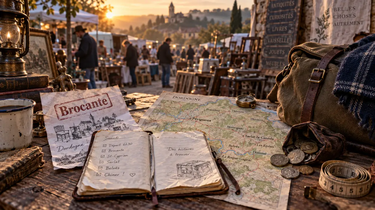 Dordogne brocante : vérifier dates, communes et annulations