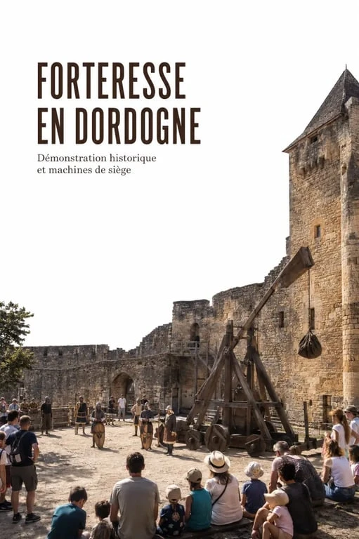 château Dordogne visite : forteresse médiévale en Dordogne avec animation pour les familles