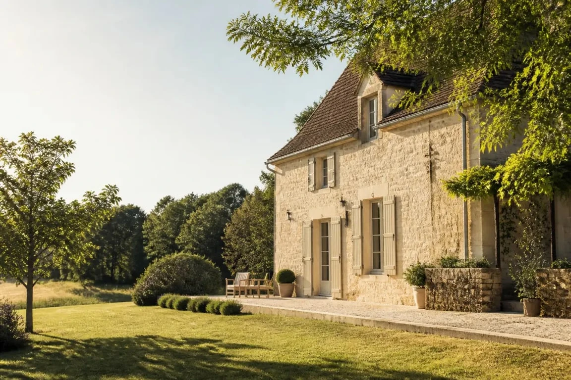 Gîtes de France Dordogne : gîte en pierre dans la campagne du Périgord
