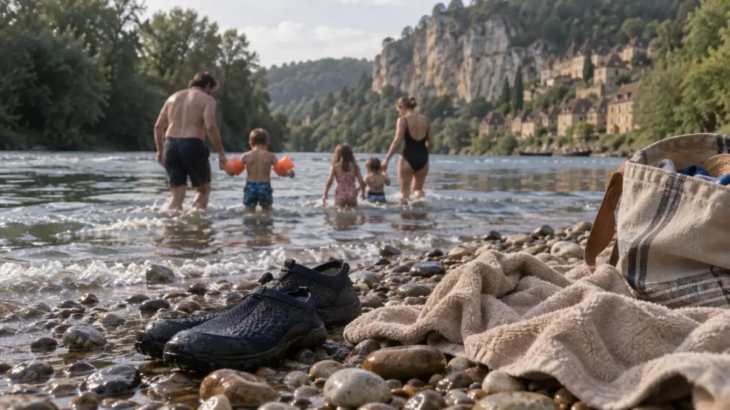 6 lieux où se baigner en Dordogne près de Sarlat, entre rivière, sable et baignade surveillée