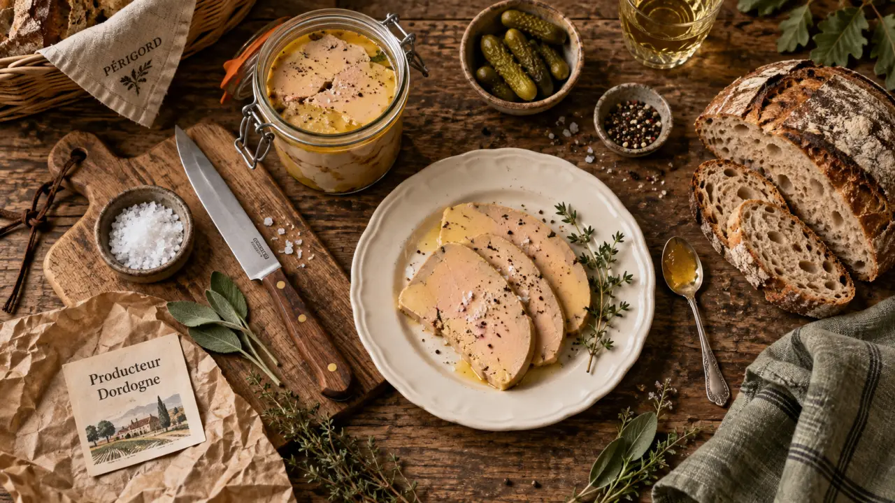Producteur de foie gras dordogne : foie gras artisanal