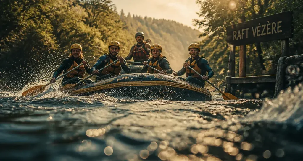 Rafting depuis Sarlat : la Dordogne pour le canoë, la Vézère pour les rapides