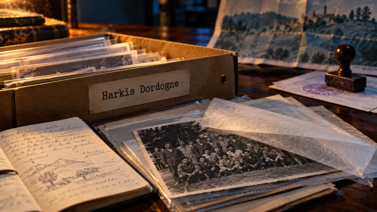 Harkis Dordogne : archives et mémoire de Lanmary, documents et dossier