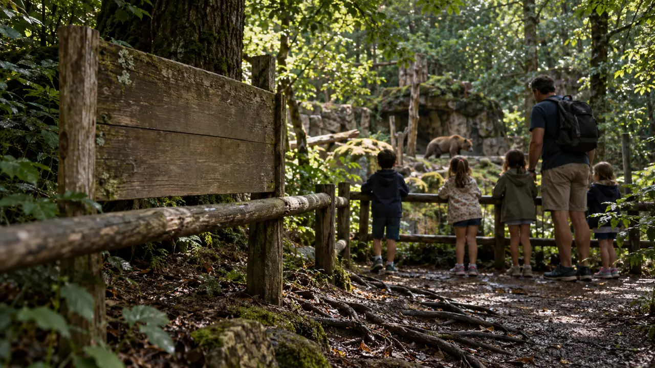 Zoo dordogne sarlat : sentier vers les espèces menacées en réserve